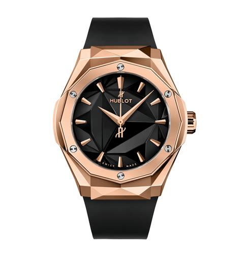 ladies hublot 18 ct rose gold watch|Hublot classic fusion rose gold.